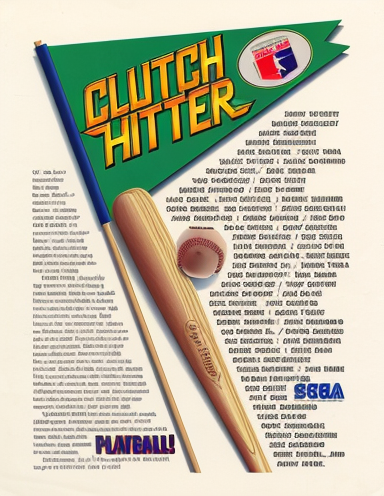 Clutch Hitter (US) (FD1094 317-0176)