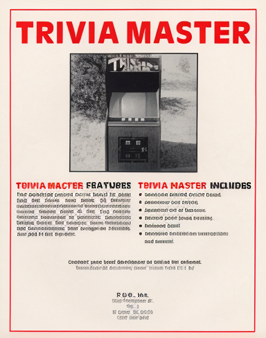 Trivia Master (set 1)