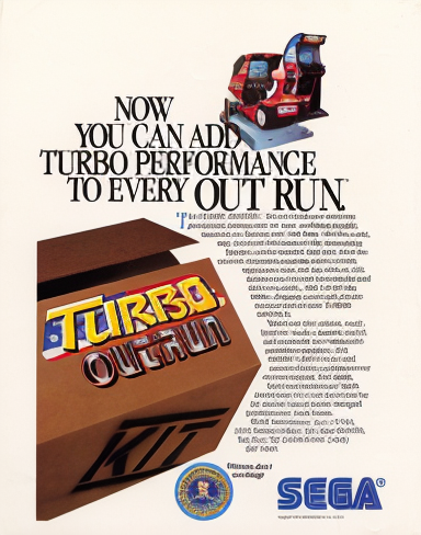Turbo Out Run (Out Run upgrade) (FD1094 317-0118)