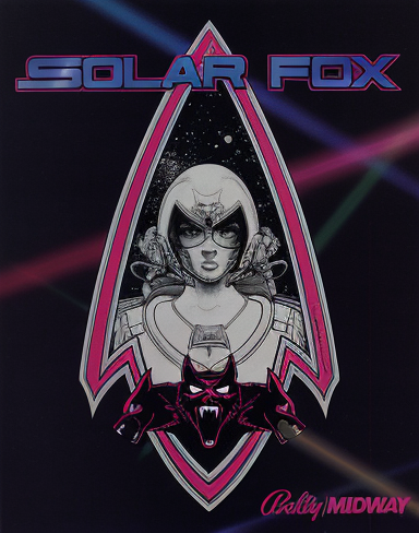 Solar Fox (upright)