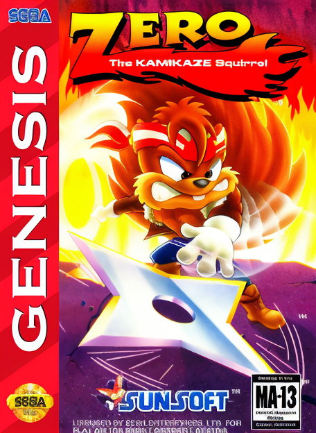Zero the Kamikaze Squirrel