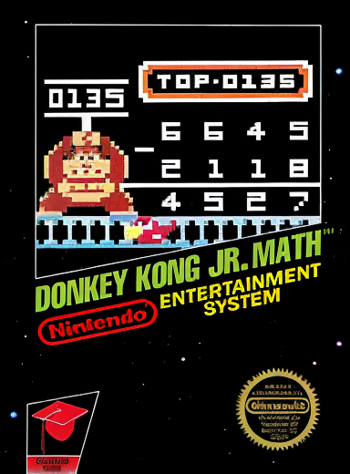 Donkey Kong Jr. Math